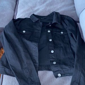 Beta house black denim jacket